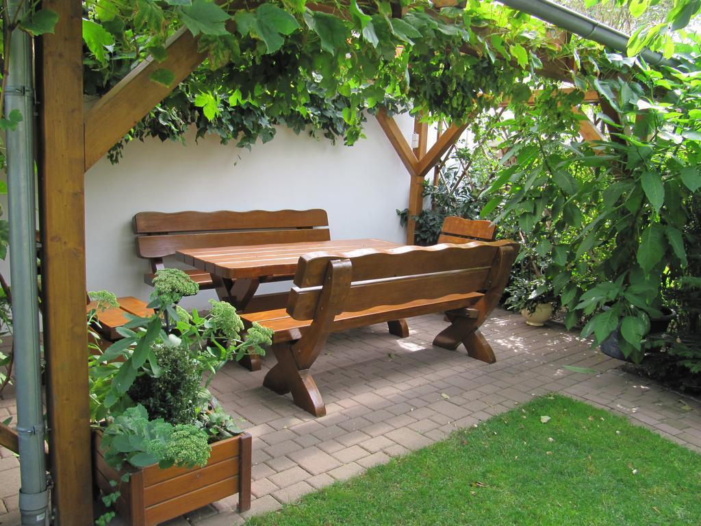 Abendstille Am Obstgarten Mit Terrasse Zapfendorf Buitenkant foto